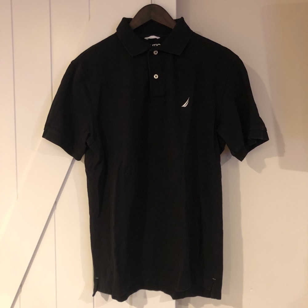 Nautica Men’s Classic Polo in Black